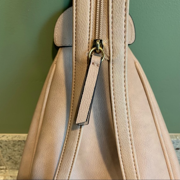 Nanette Lepore Terence Convertible Sling w/Printed Lining Blush One Size - Picture 11 of 16